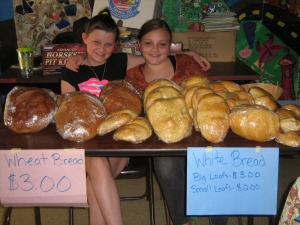 I thought folks would buy the homemade bread