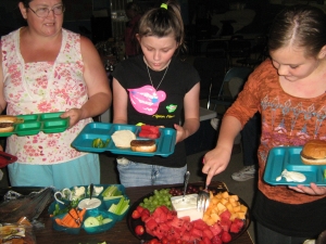 Some of our kids are trying new, healthier snacks