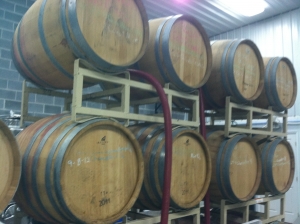 Wine barrels at the price of $500-$1,500 per barrel.