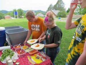 Garden Wrap Party May 2014