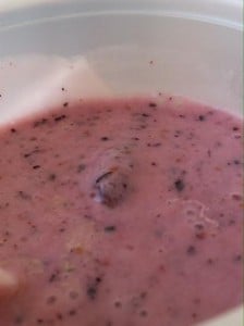 1 serving fruit + 1 serving yogurt+1 delicious fruit smoothie!