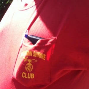 Mountain Shrine Club Delivers Food Booth.