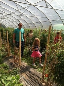 Music School Teacher Jamie Wells and his lovely daughter.