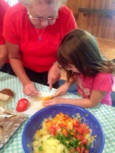 Madison made it to all the stations and helped everyone.