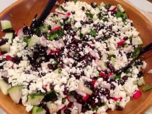 Bean Salad from the 1st Class.