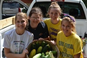 work campers from Michigan.