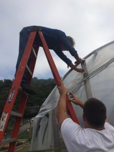 high tunnel construction 2