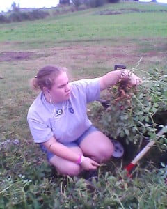 Lily displaying Peanuts