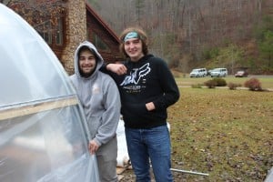 "Hey Holly, take our picture!"