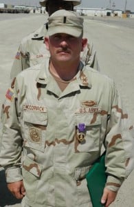 By August 2004 this was my third Purple Heart ceremony and I had sunk into an acceptance that I would not get out of Iraq.