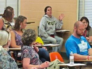 Participants at a Try This workshop