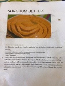 Sorghum Butter Recipe 