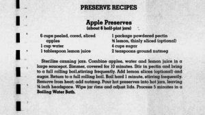 apple preserves recipes