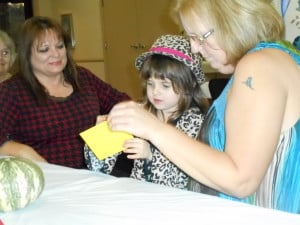Debbie, Peyton and Barb