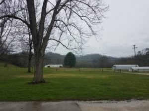 Rain at the RCARS farm