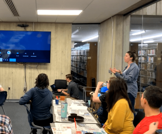 Image of our first workshop