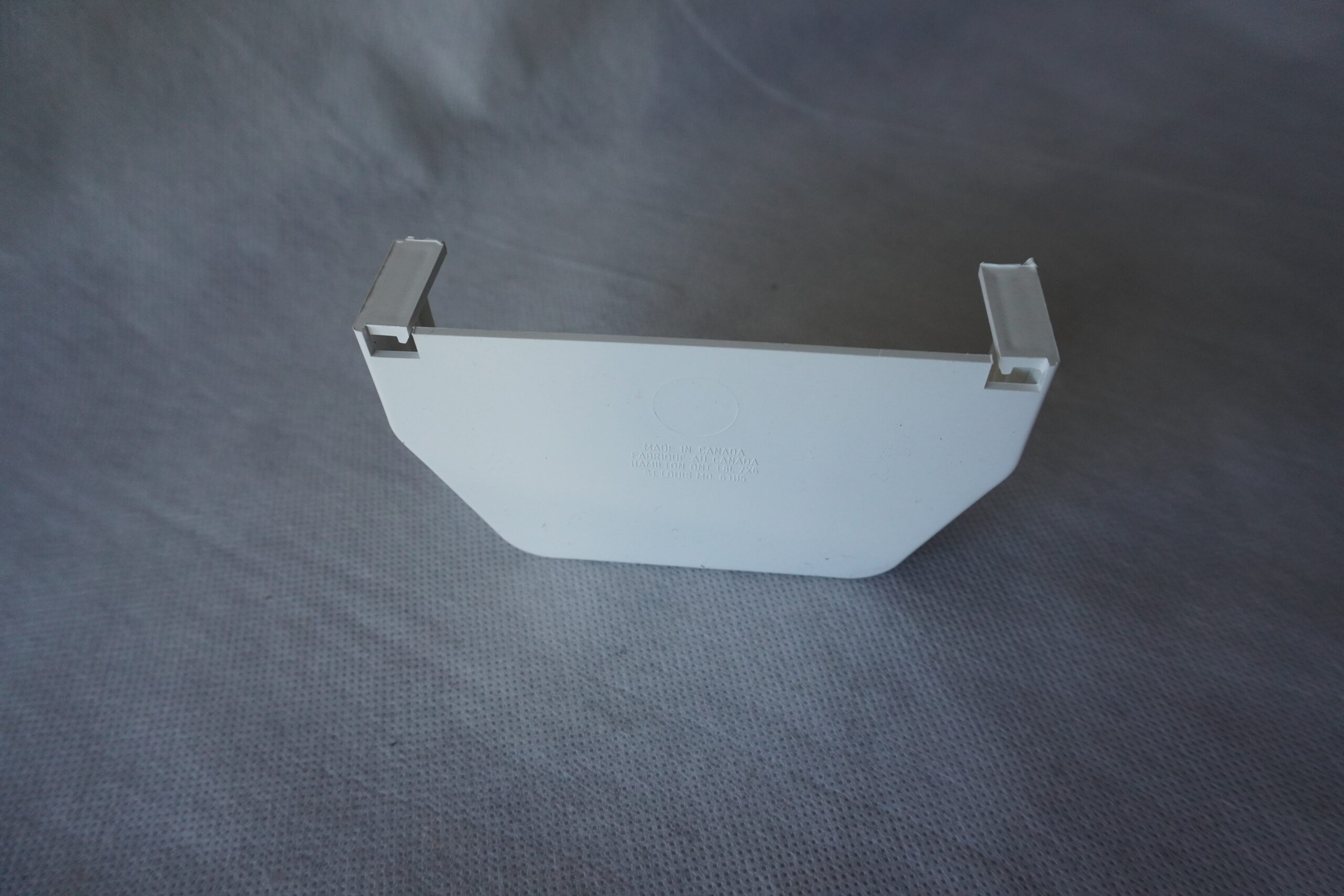 Water catchment end cap