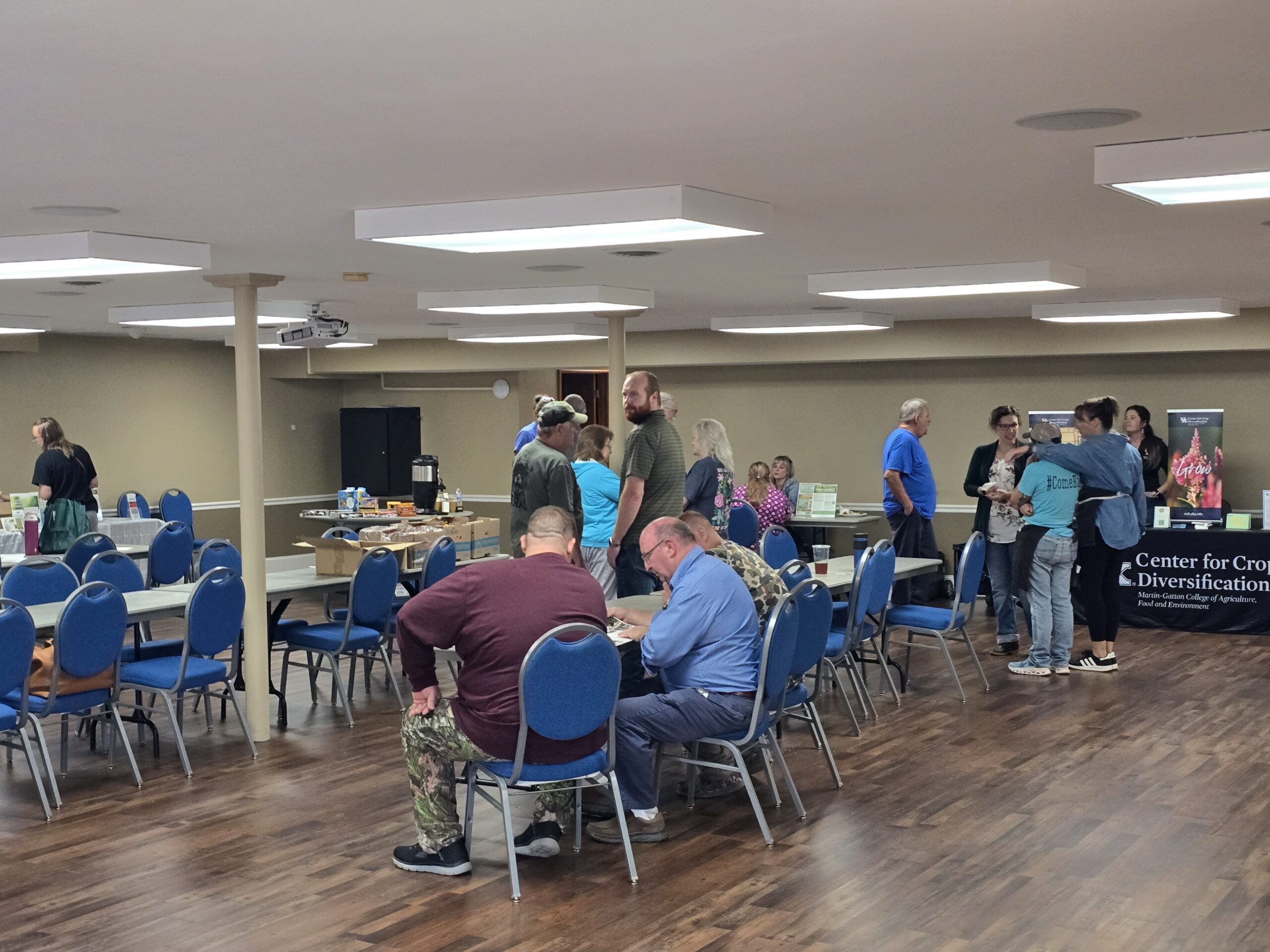 grow Appalachia members attending a resource fair.